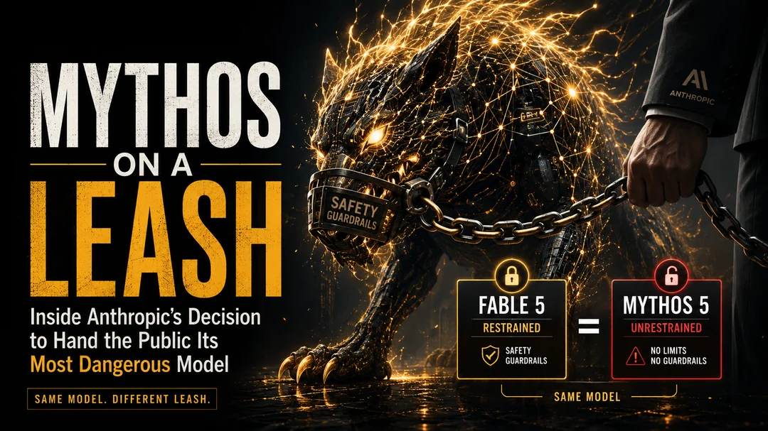 Mythos on a Leash — Inside Anthropic's Decision to Hand the Public Its Most Dangerous Model